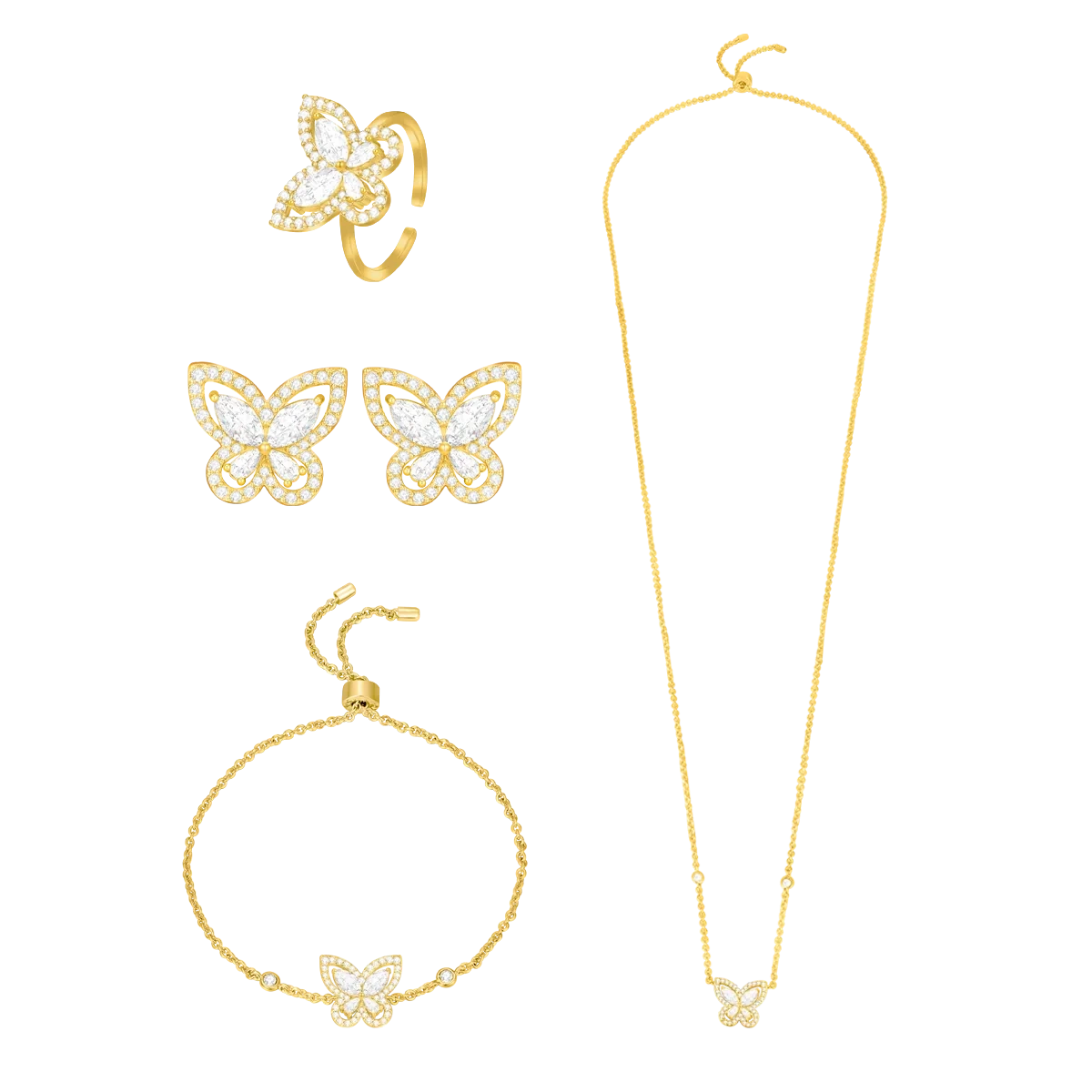 Butterfly / Set Gold