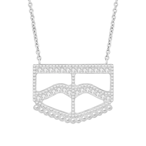 Burqa / Necklace Silver