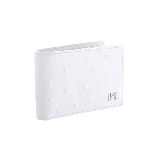 Camel Leather / Ostrich Print