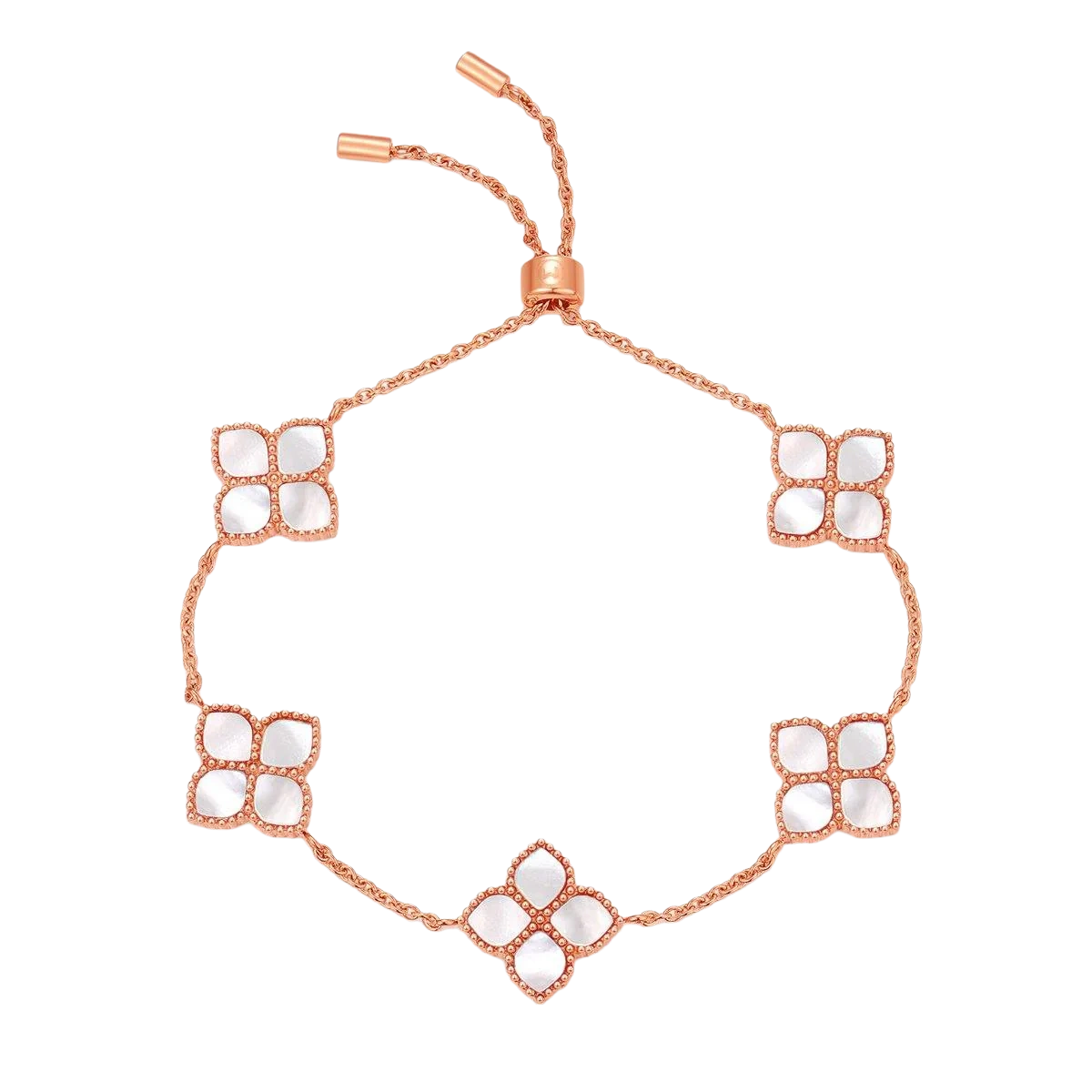 Joory / Bracelet Pearl Rose Gold