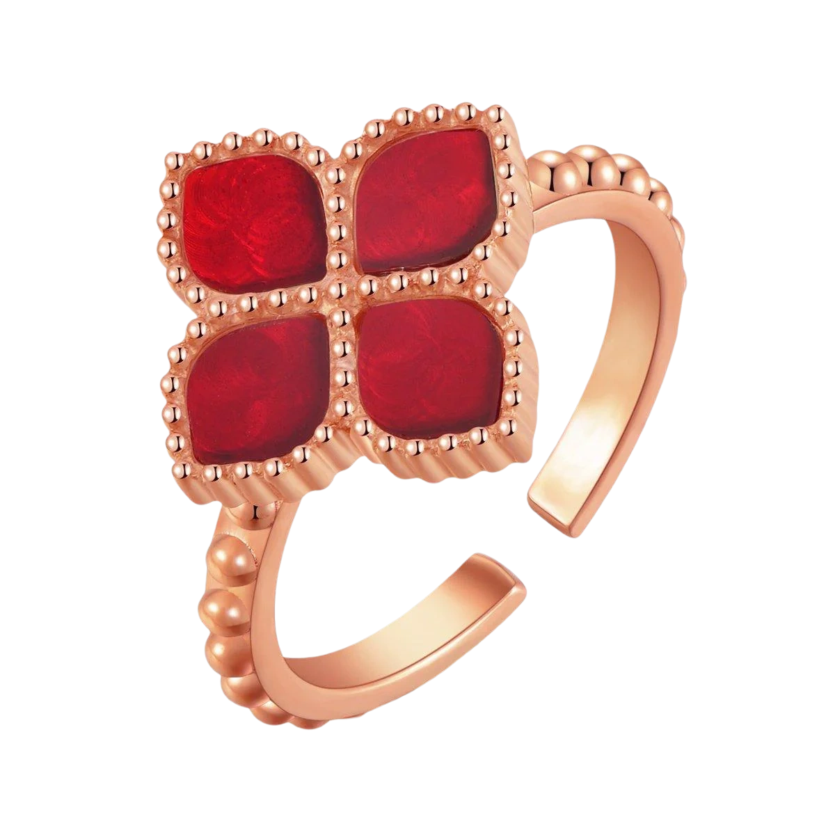 Joory / Ring Red Rose Gold