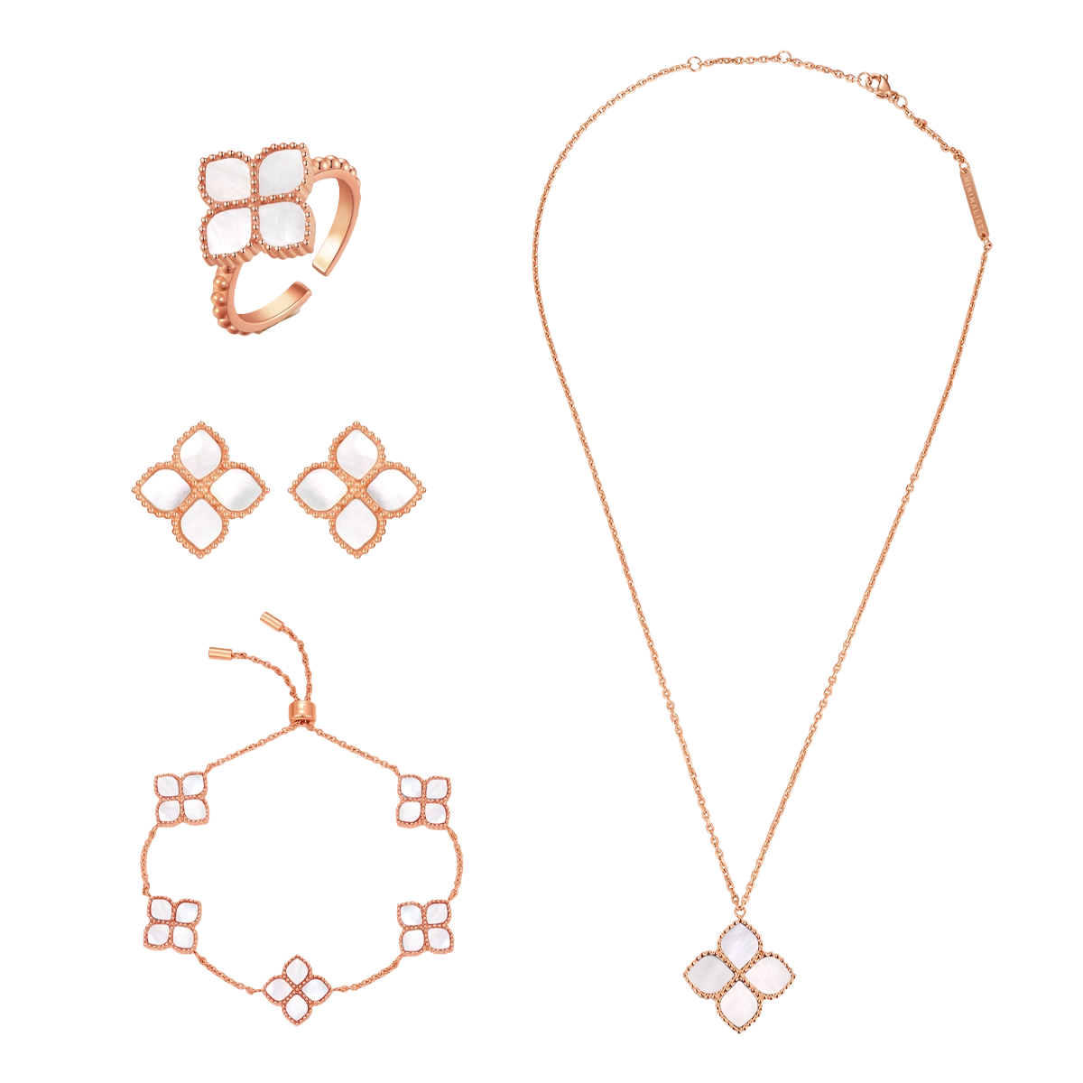 Joory / Set Pearl Rose Gold