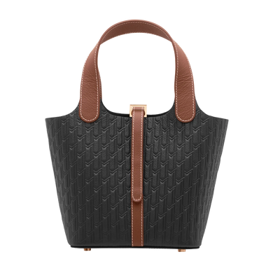 Alyazia Handbag / Black & Tan