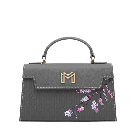 رمادي / إزهار الكرز