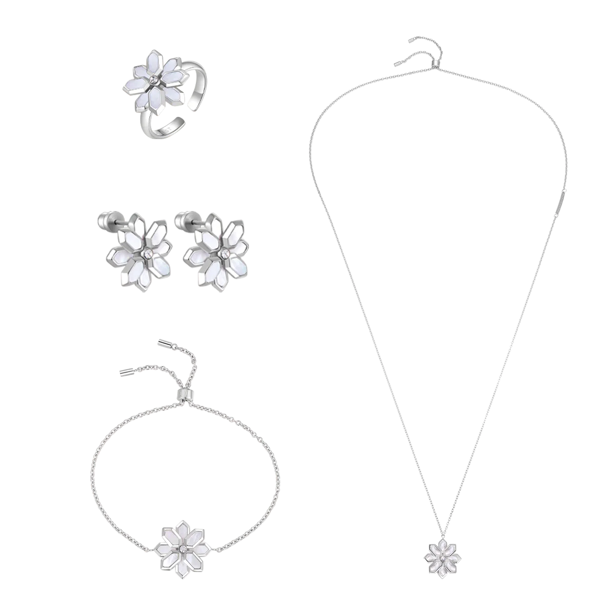 Lotus / Set Pearl Silver