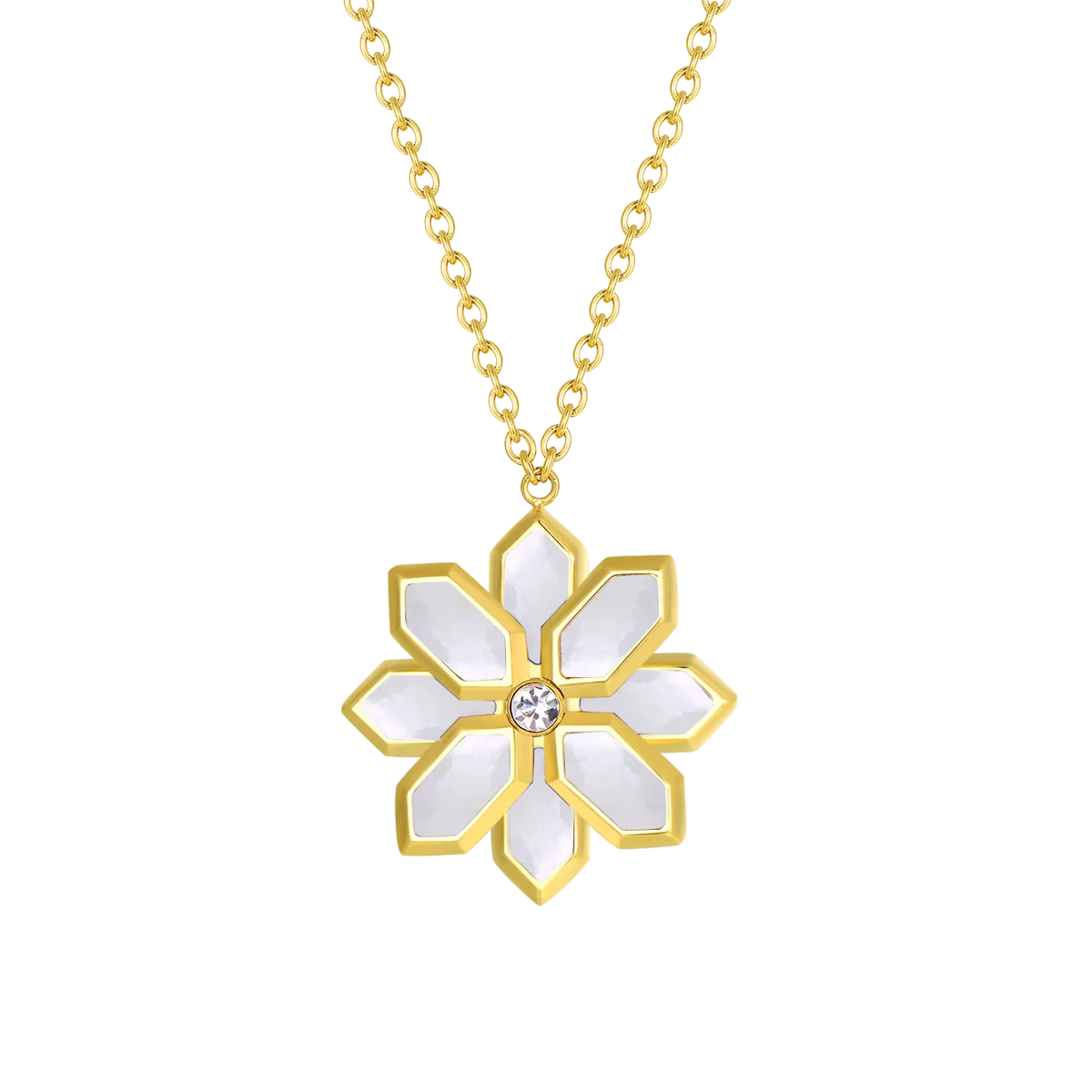 لوتس / عُقد اللؤلؤ باللون الذهبي