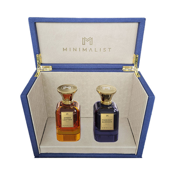 Midnight Blossom / Amber Leather Parfum Gift Box