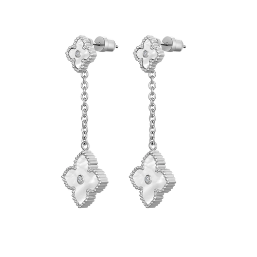 Mini Joory / Earrings Pearl Silver