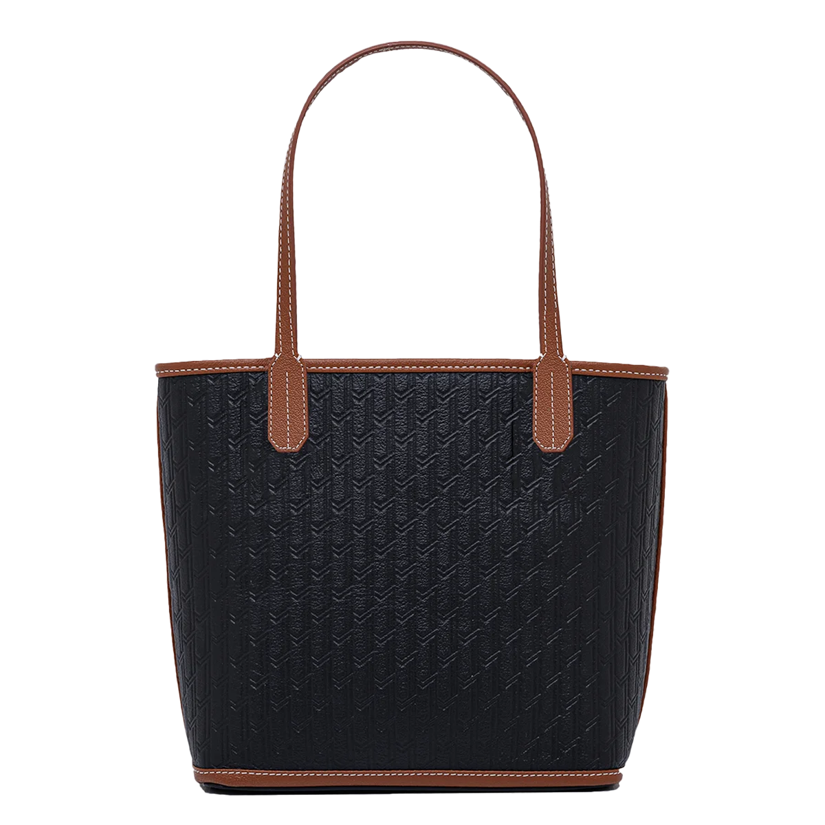 Mini Tote Bag Black / Tan