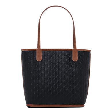 شنطة ميني توت / اسود مع تان