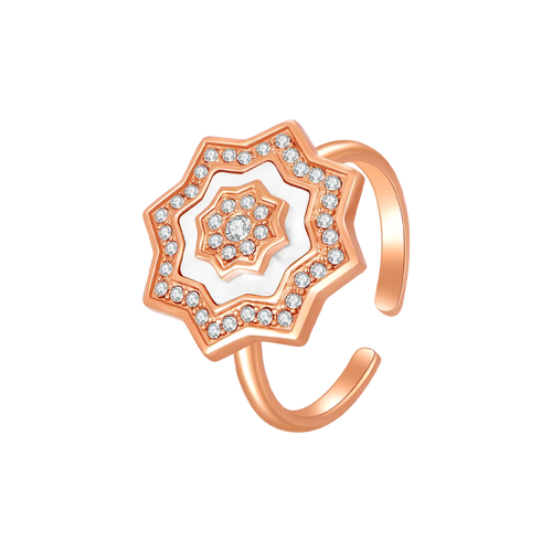 Najm / Ring Pearl Rose Gold