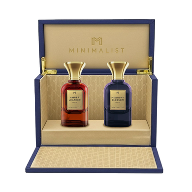 Midnight Blossom / Amber Leather Parfum Gift Box