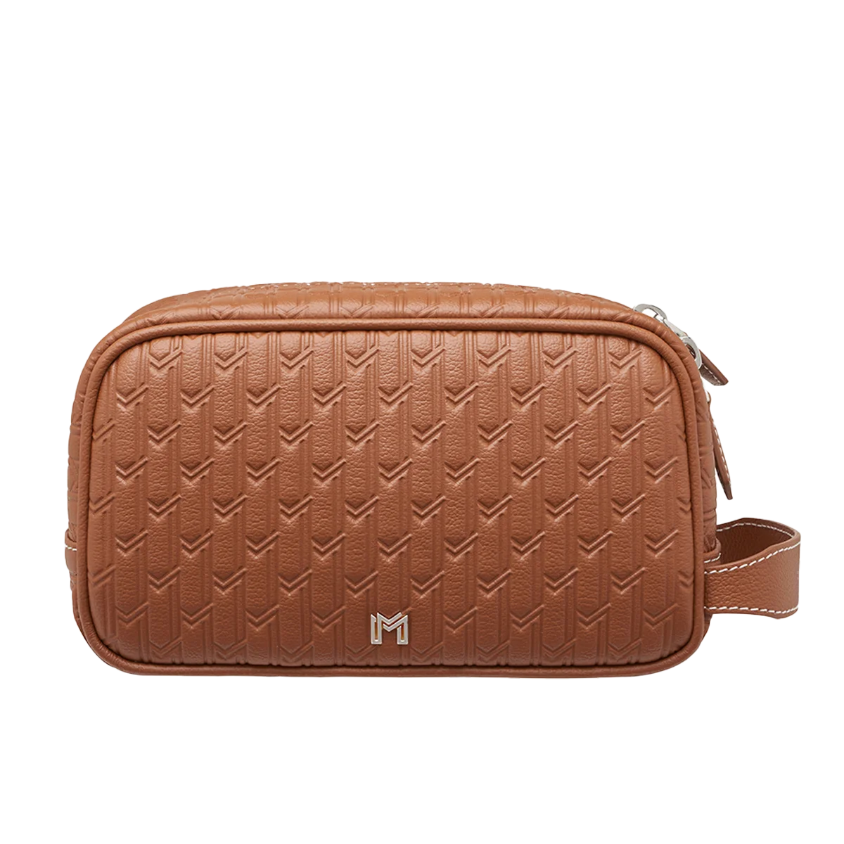 Travel Pouch Tan / Silver