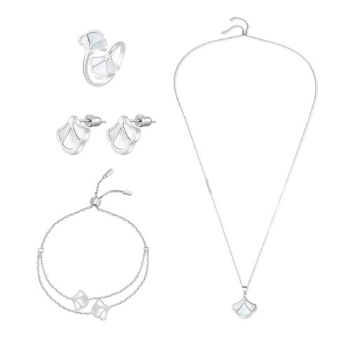 Tulip / Set Pearl Silver