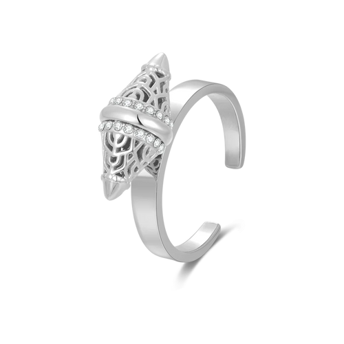 لانترن / خاتم باللون الفضي