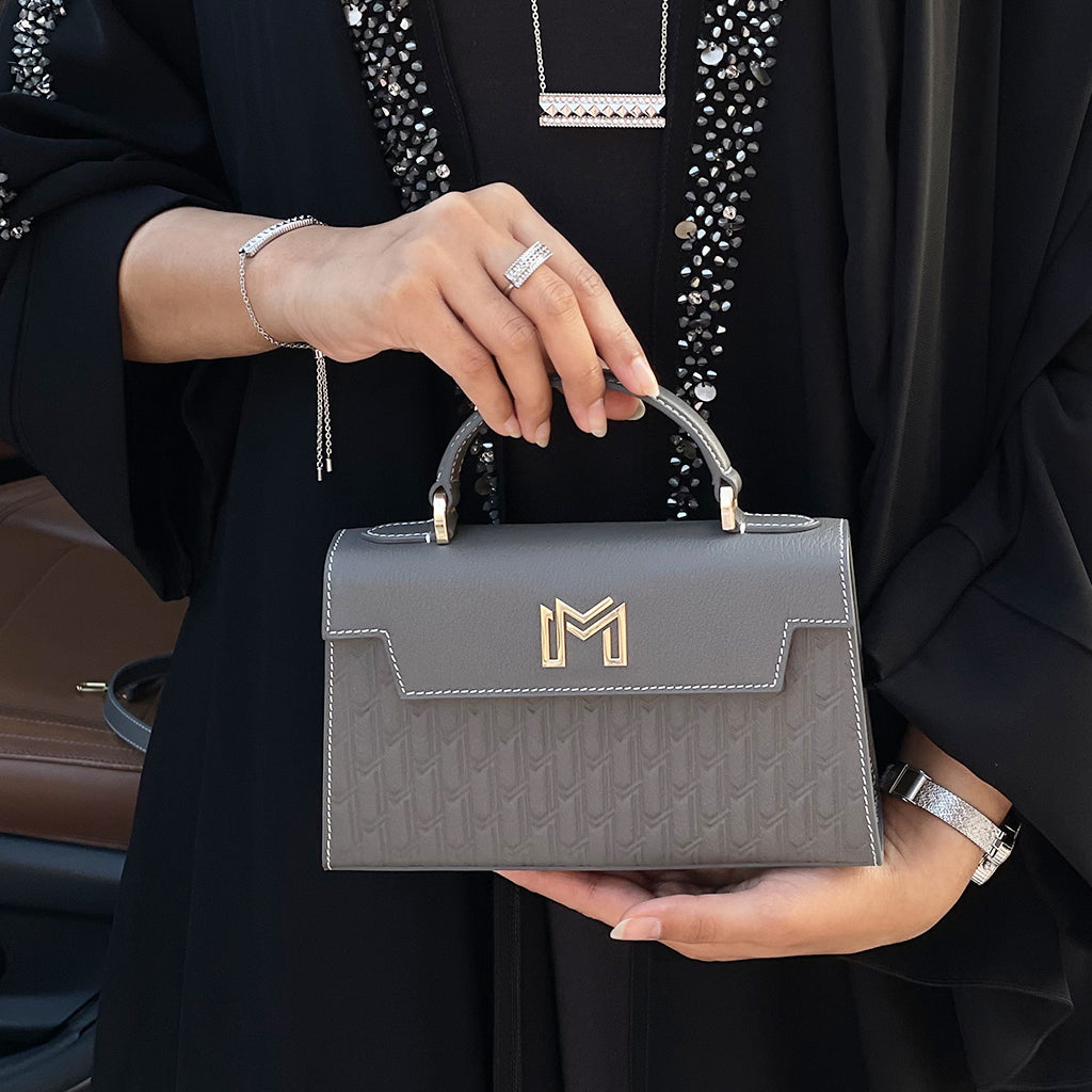 شنطة اليد حصة / رمادي