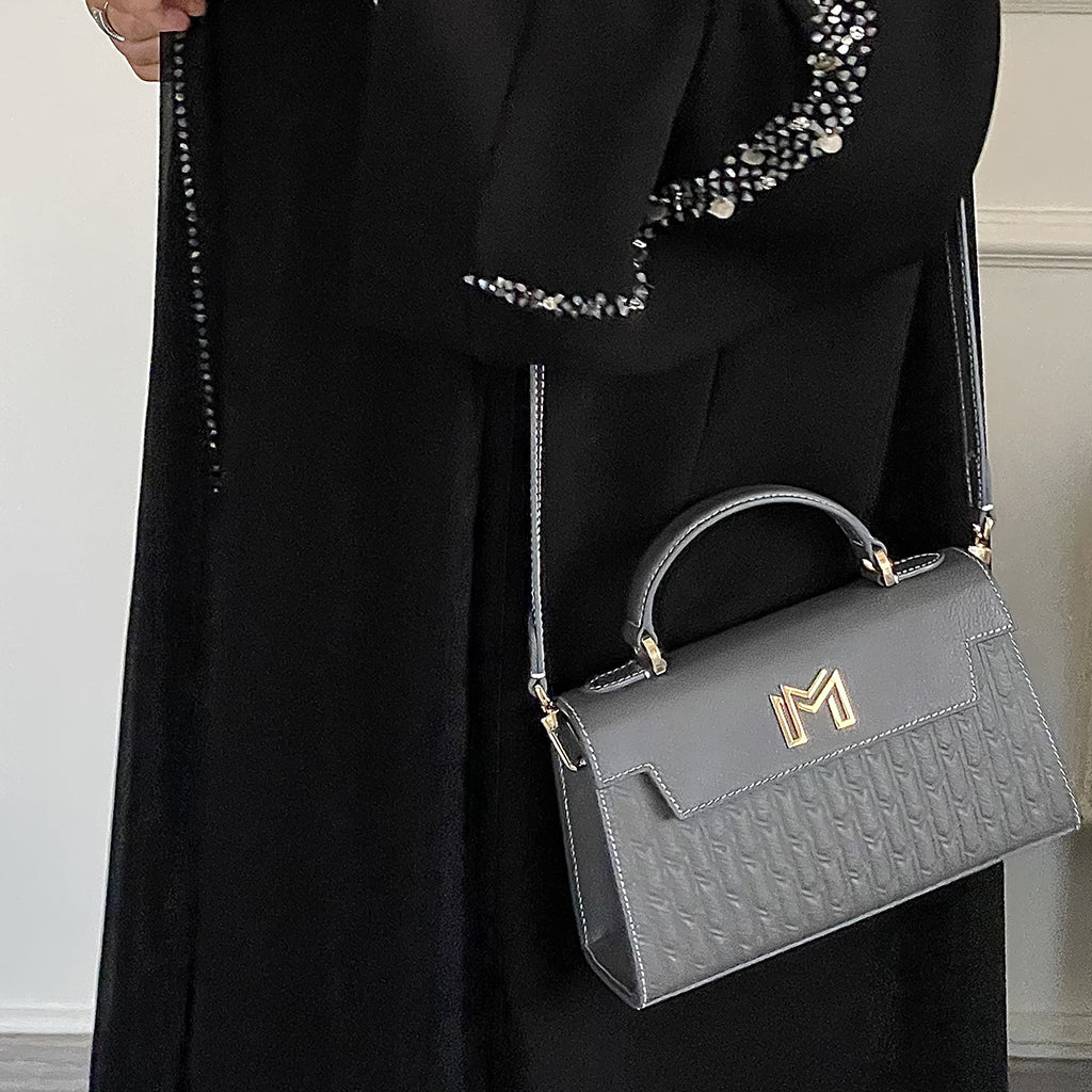 شنطة اليد حصة / رمادي