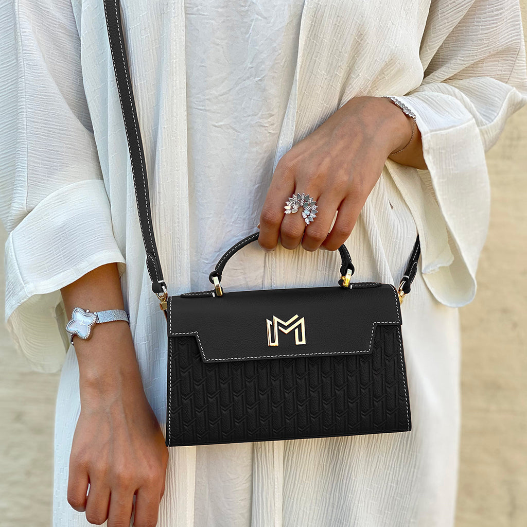 شنطة اليد حصة / أسود