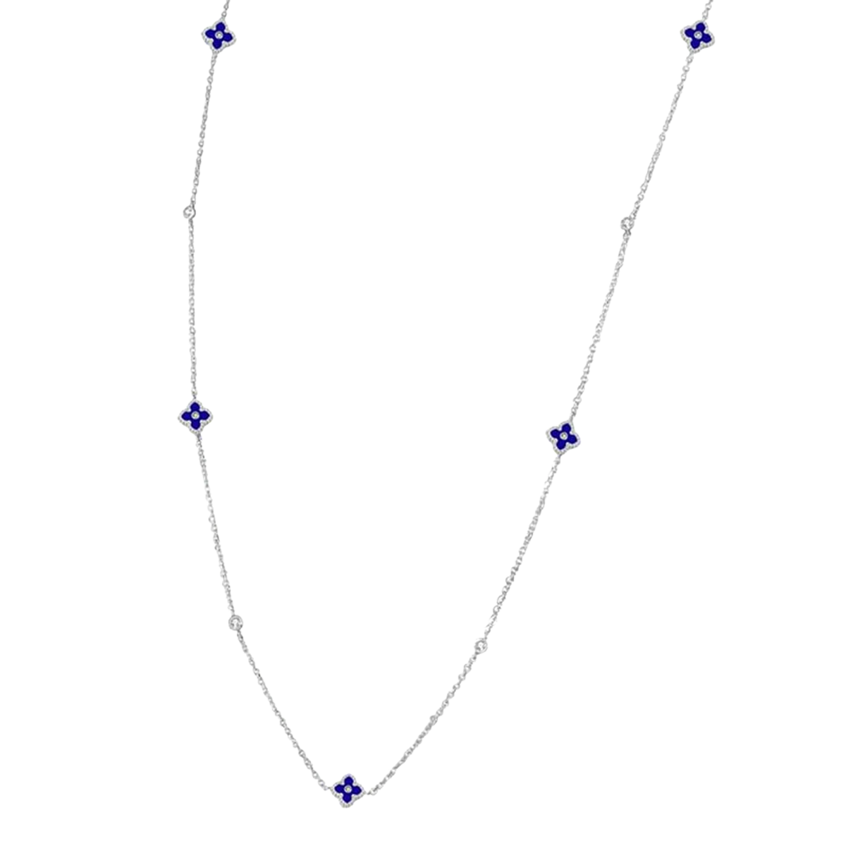 ميني جوري / عُقد أزرق و فضي