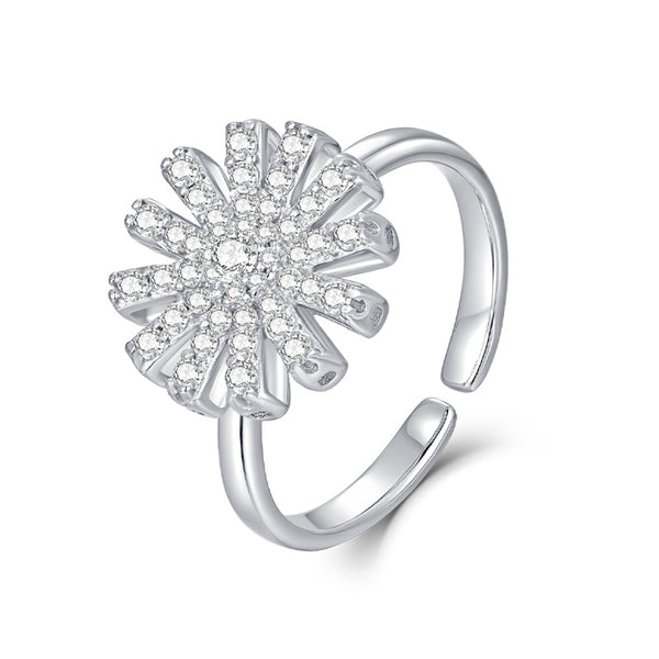 Charming Sunflower / Ring Silver