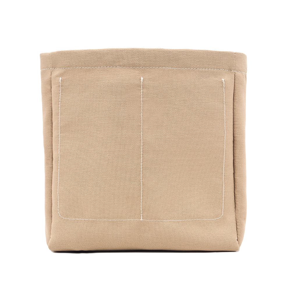 شنطة ميني توت / اسود مع تان