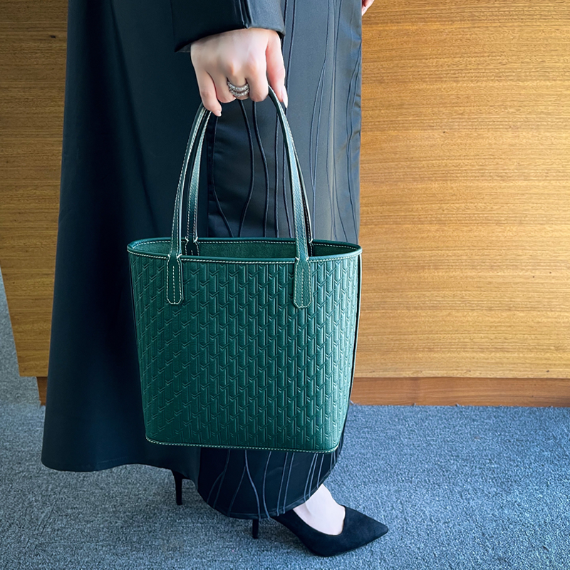 Mini Tote Bag / Green