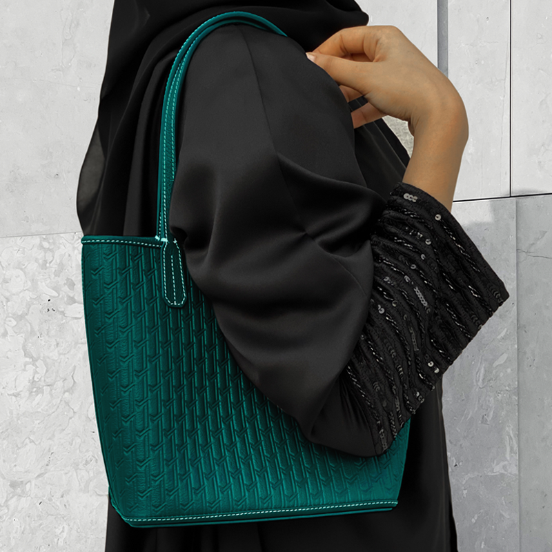 Mini Tote Bag / Green