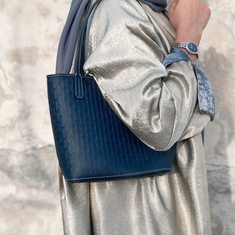 Mini Tote Bag / Navy