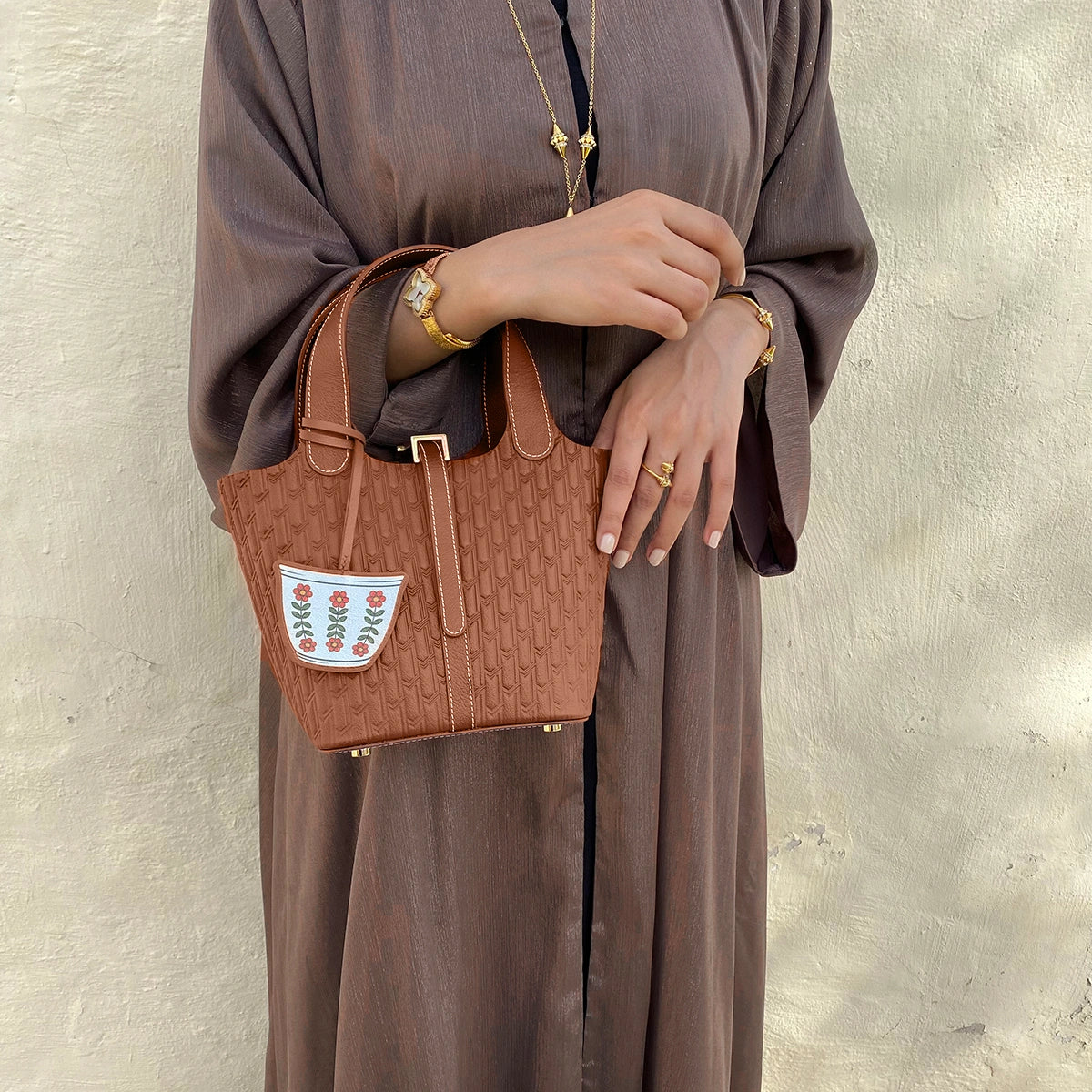 Leather Charm / Gahwa Cup