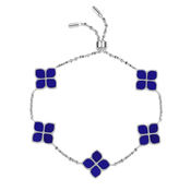 جوري / إسورة اللؤلؤ باللون الفضي