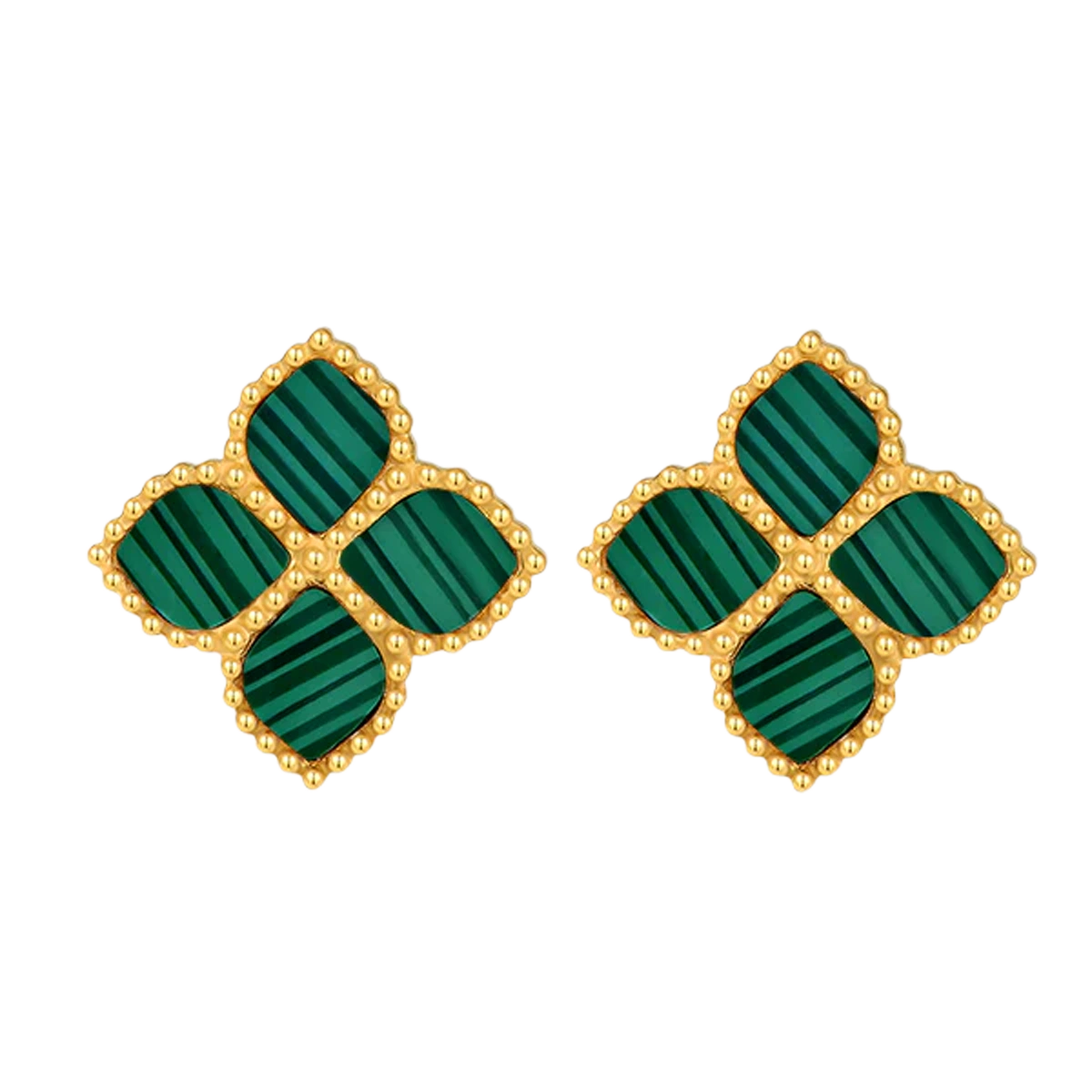 Joory / Set Malachite Gold
