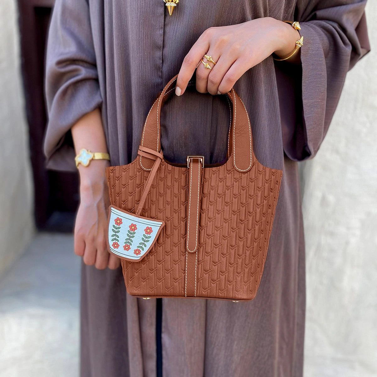 Leather Charm / Gahwa Cup