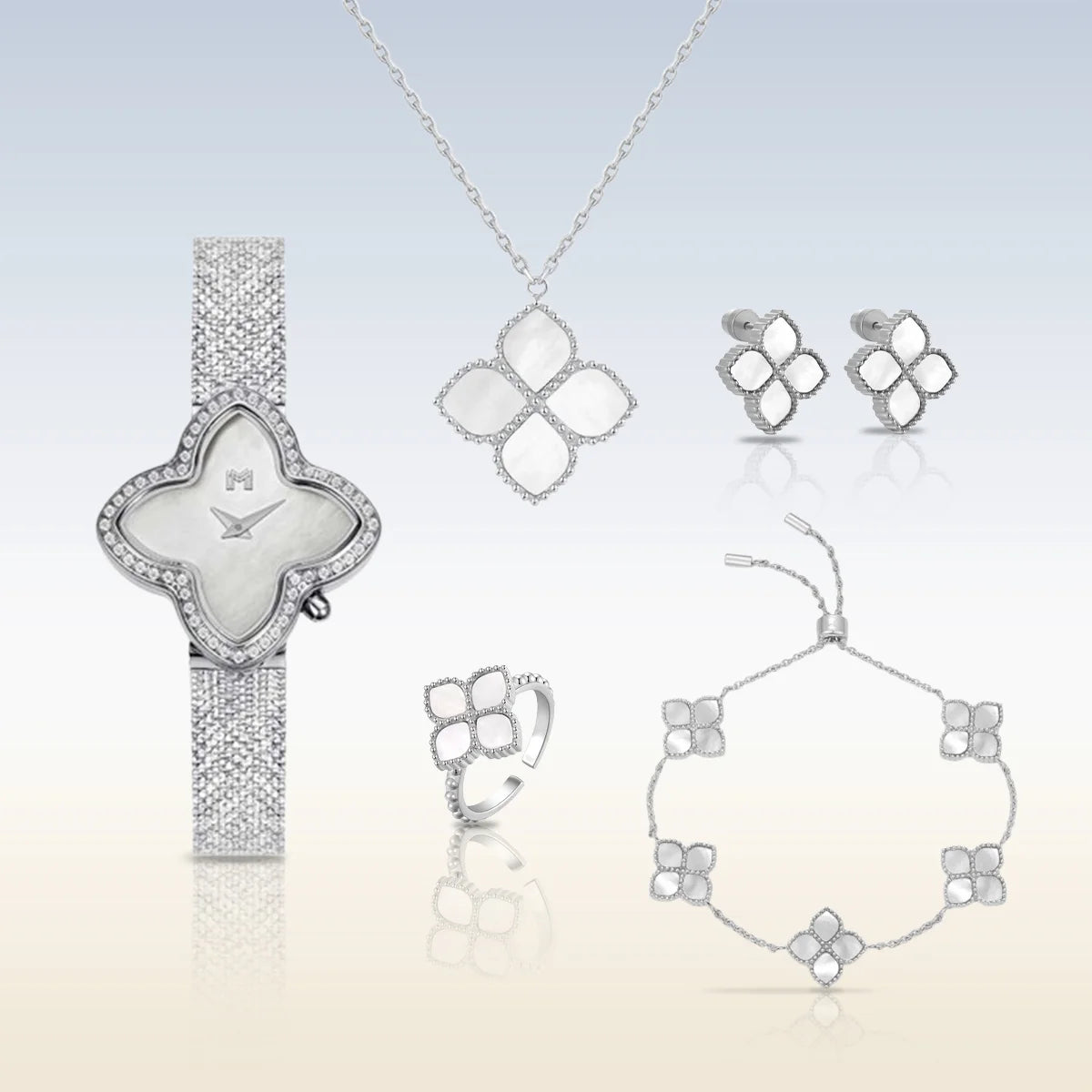 Alia / Joory Pearl Silver - Gift Set