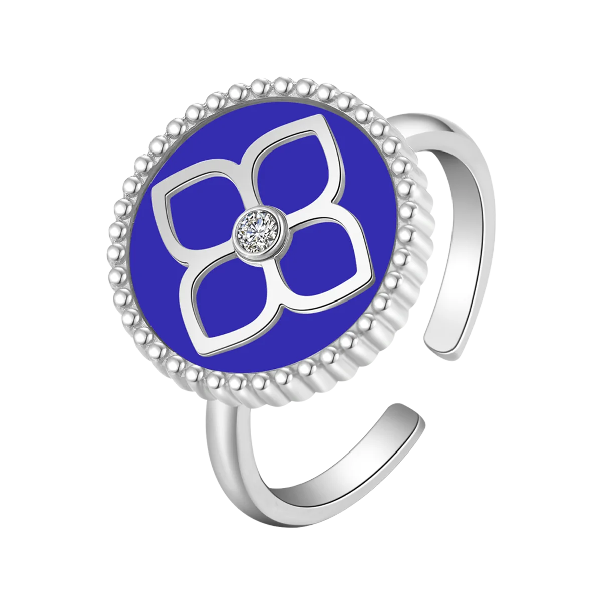 Ameera / Ring Blue Silver