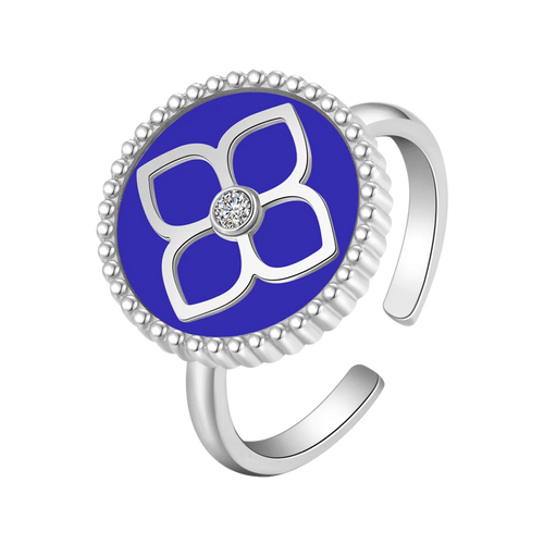 Ameera / Ring Blue Silver