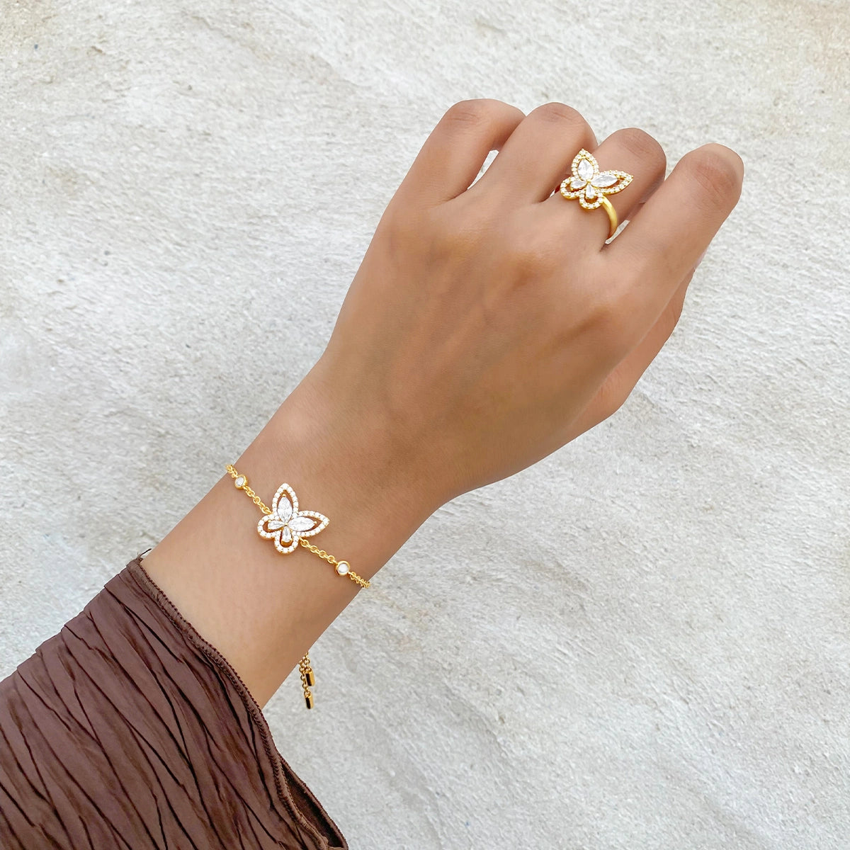 Butterfly / Bracelet Gold