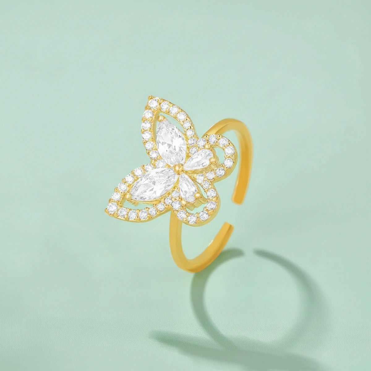 Butterfly / Ring Gold