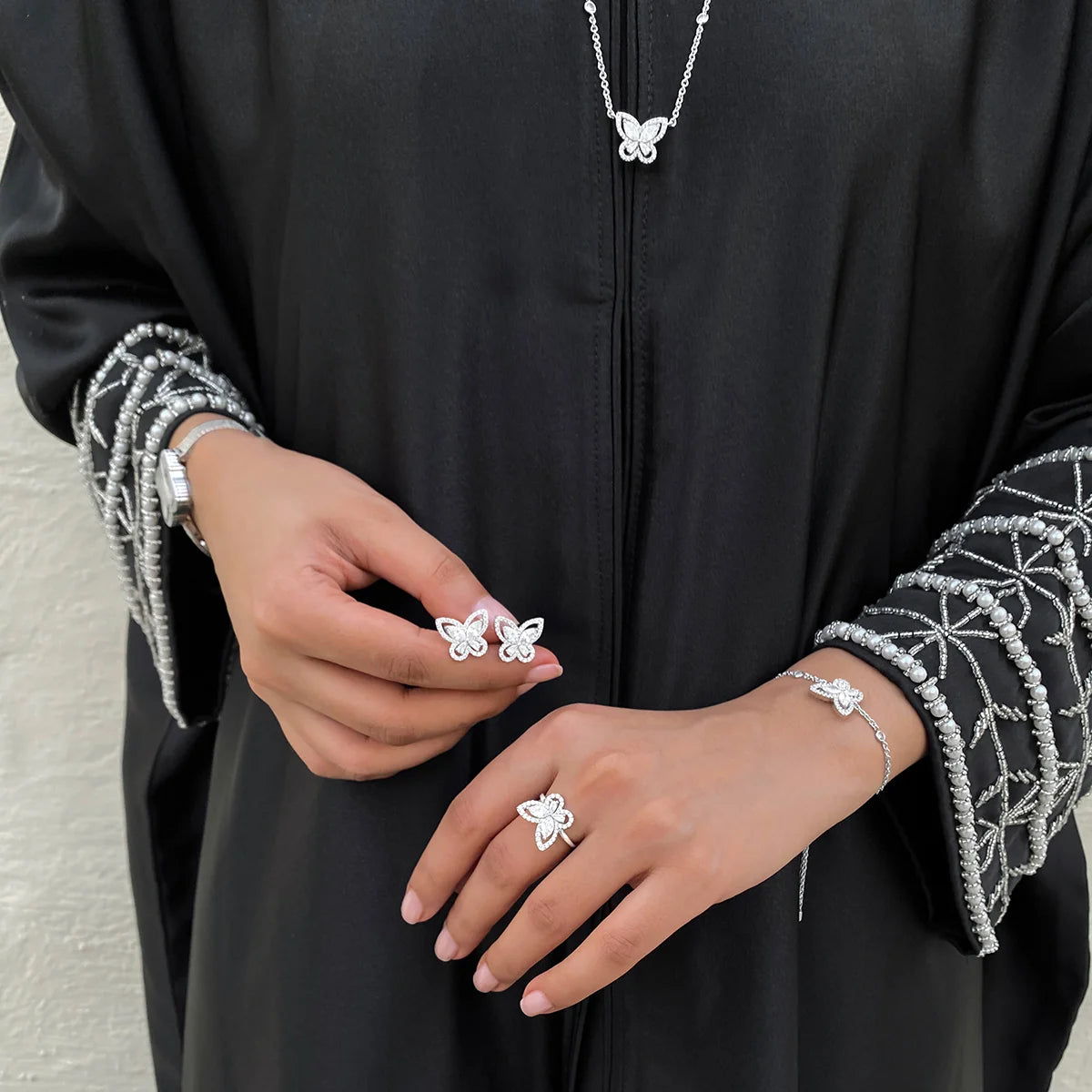 Butterfly / Set Silver