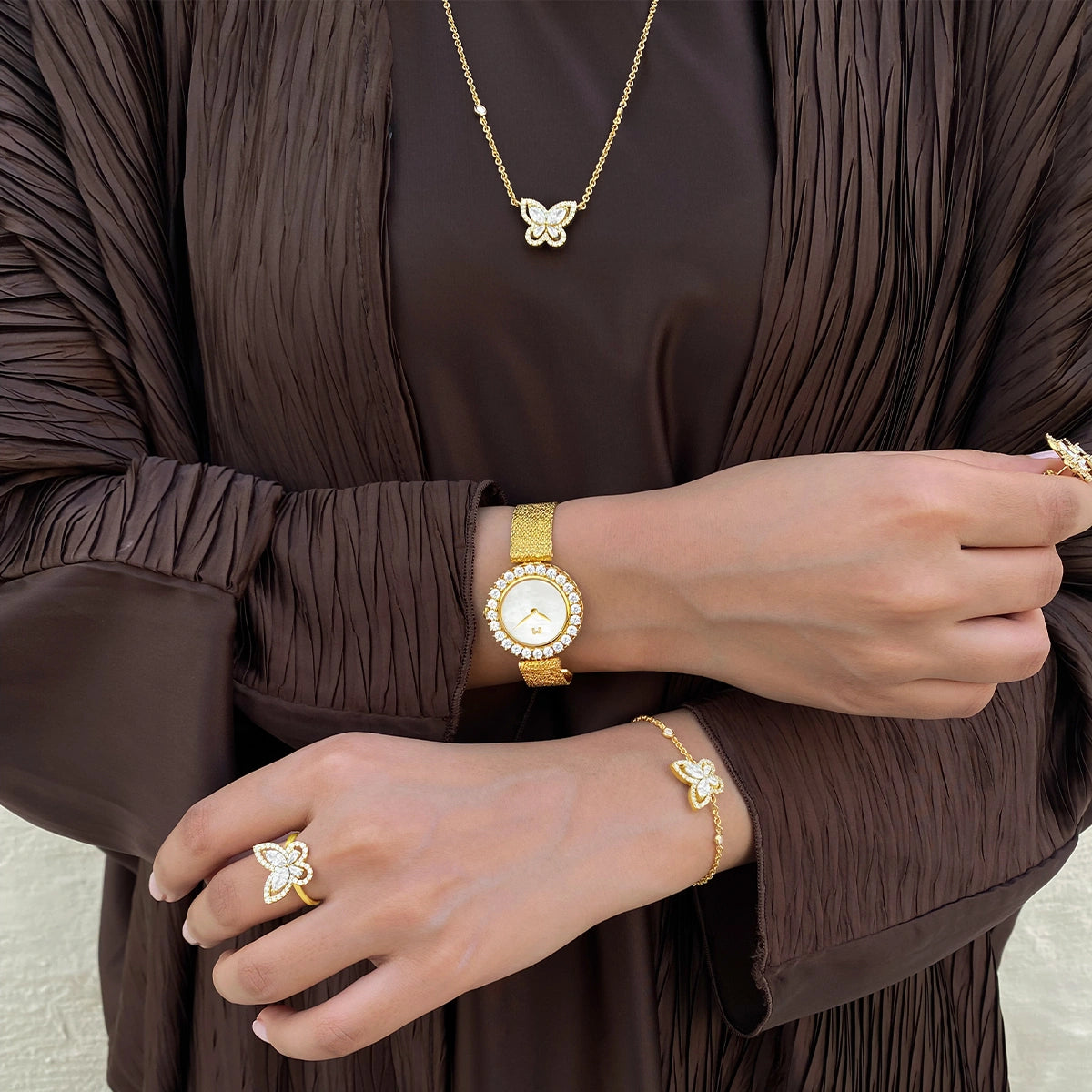 Butterfly / Set Gold