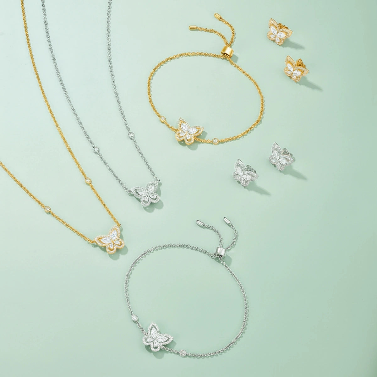 Butterfly / Set Gold