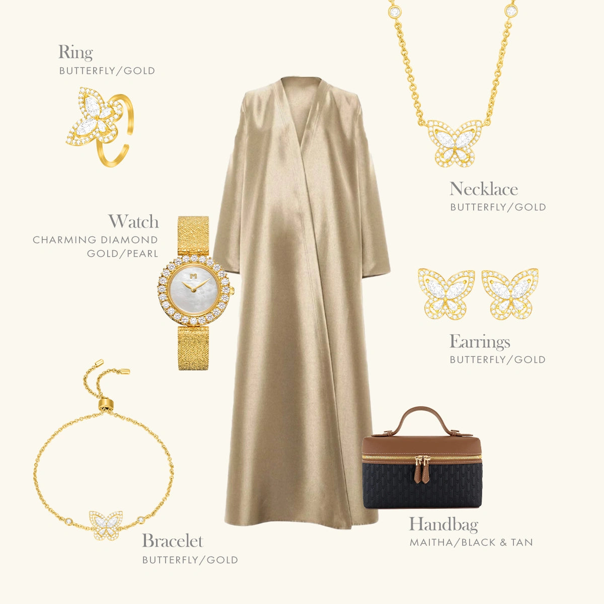 Butterfly / Ring Gold