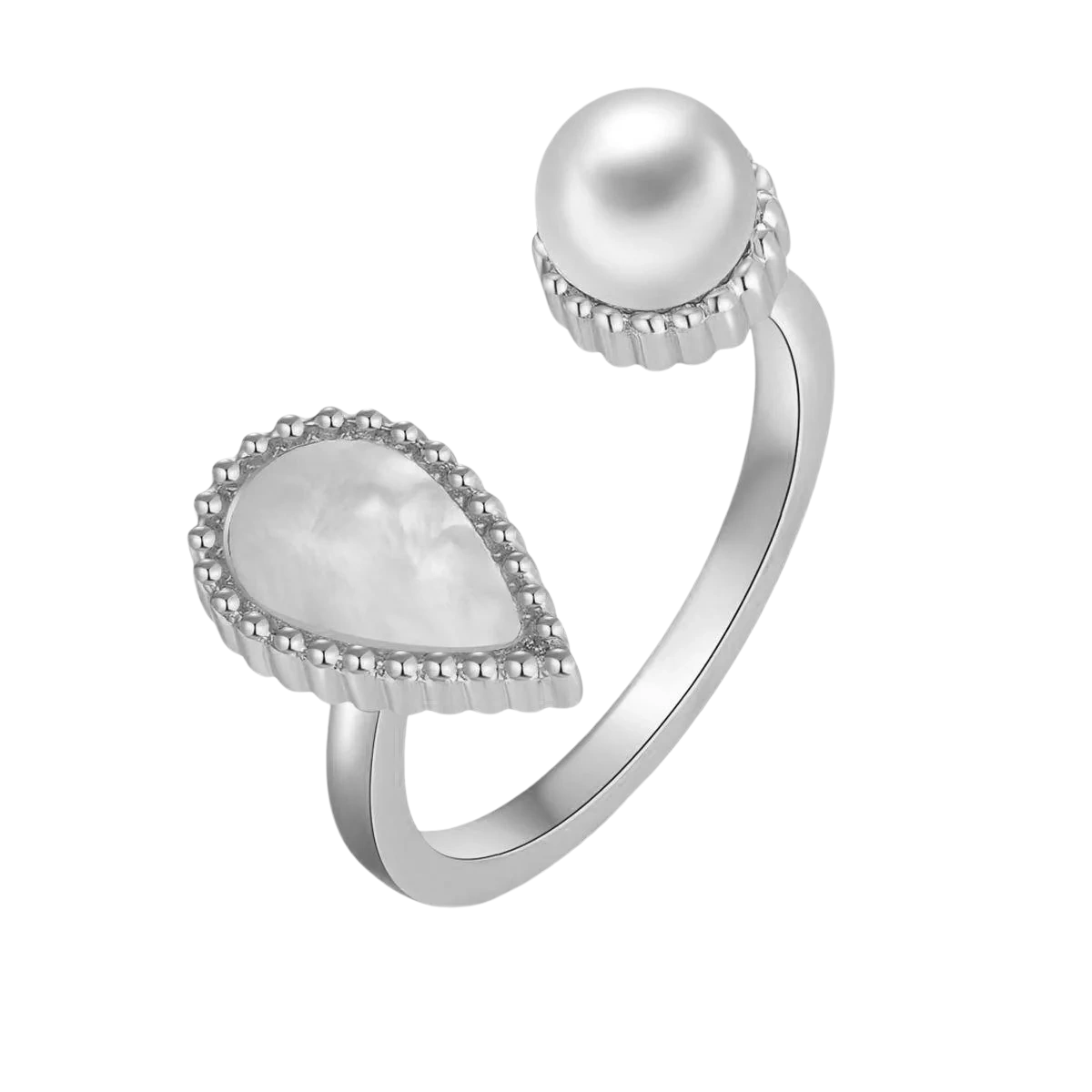 دروب / خاتم باللون الفضي