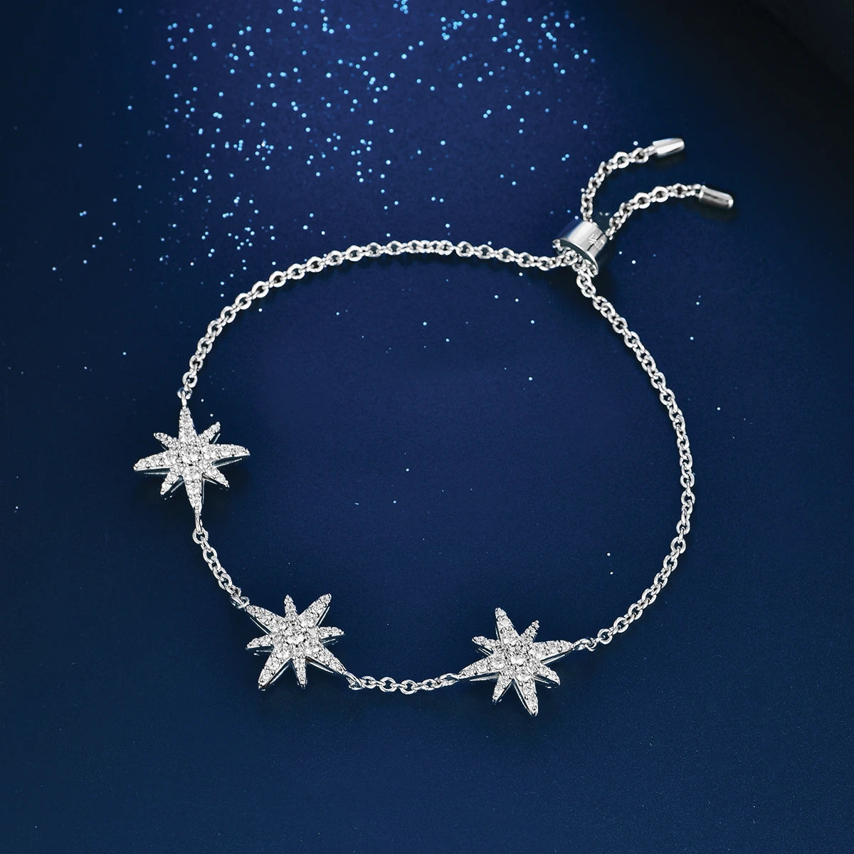 مون ستار / سوار باللون الفضي