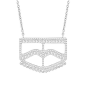 Burqa / Necklace Silver