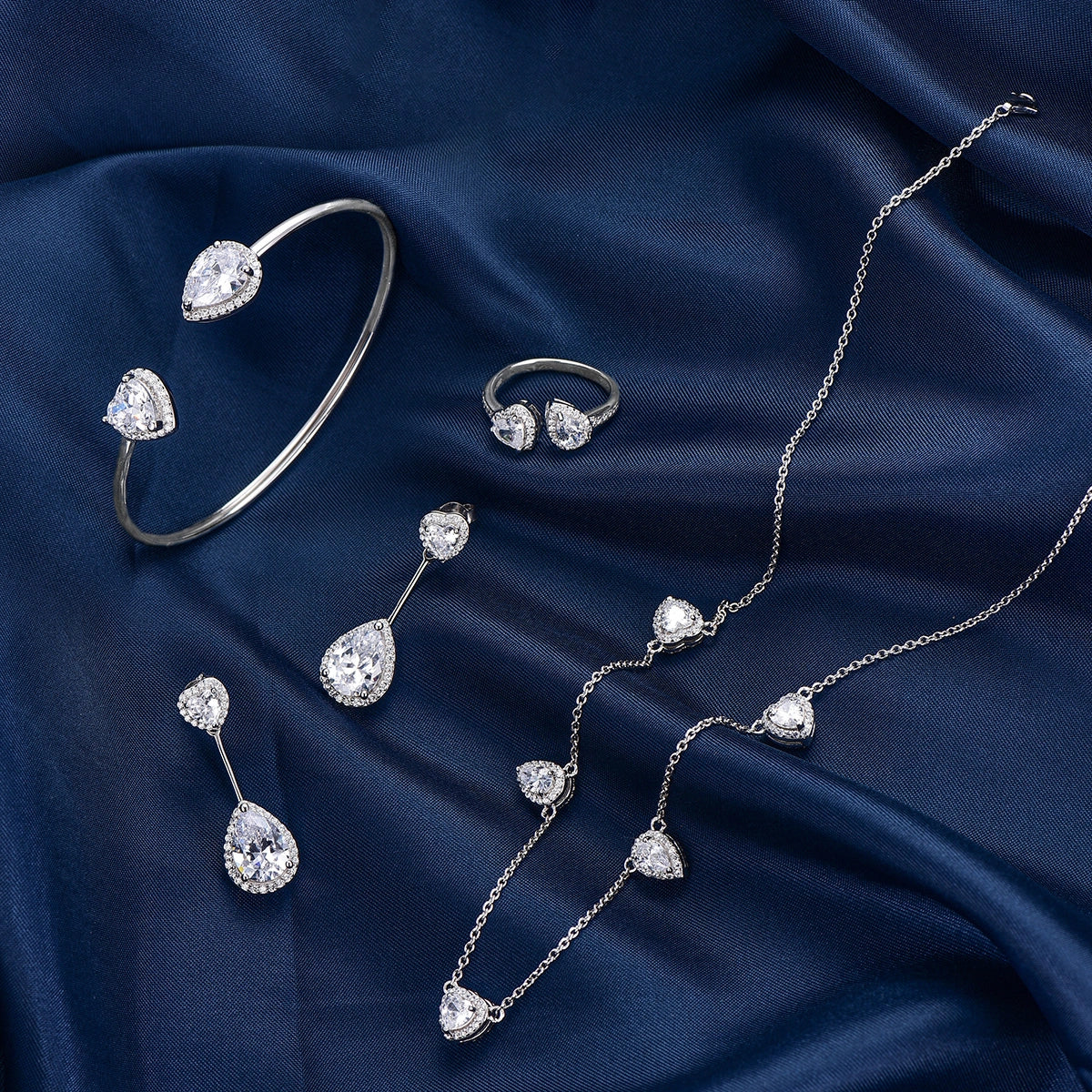 Charming Heart / Set Silver