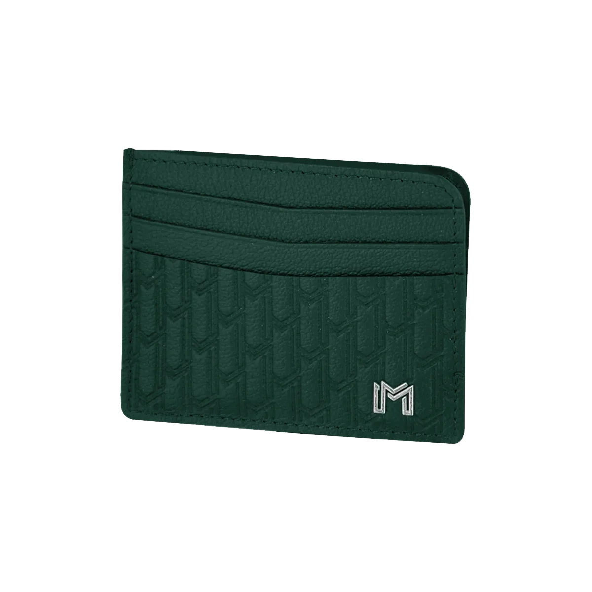 Camel Leather Green / Silver