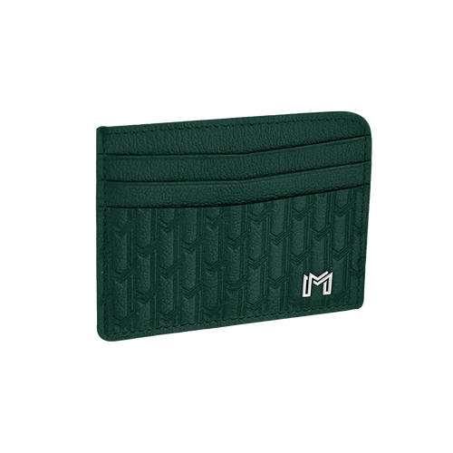 Camel Leather Green / Silver