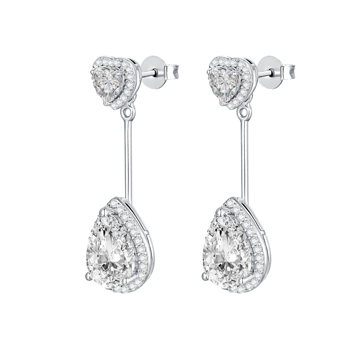 Charming Heart / Earrings Silver