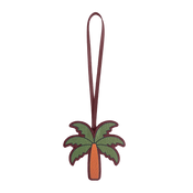 Leather Charm / Palm Tree