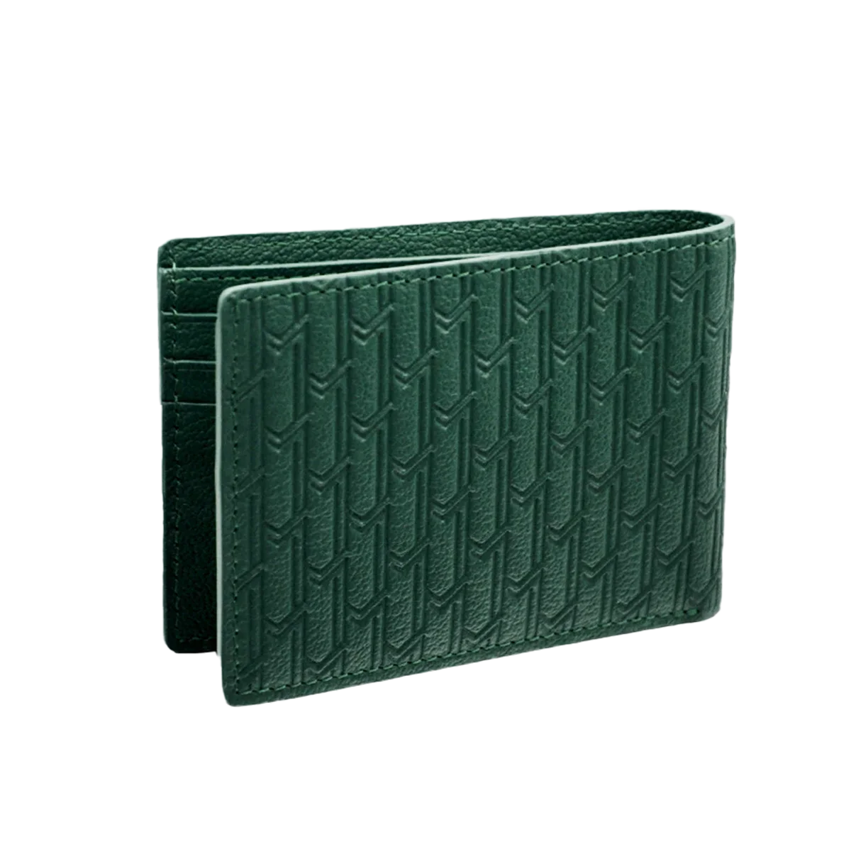 Camel Leather Green / Silver